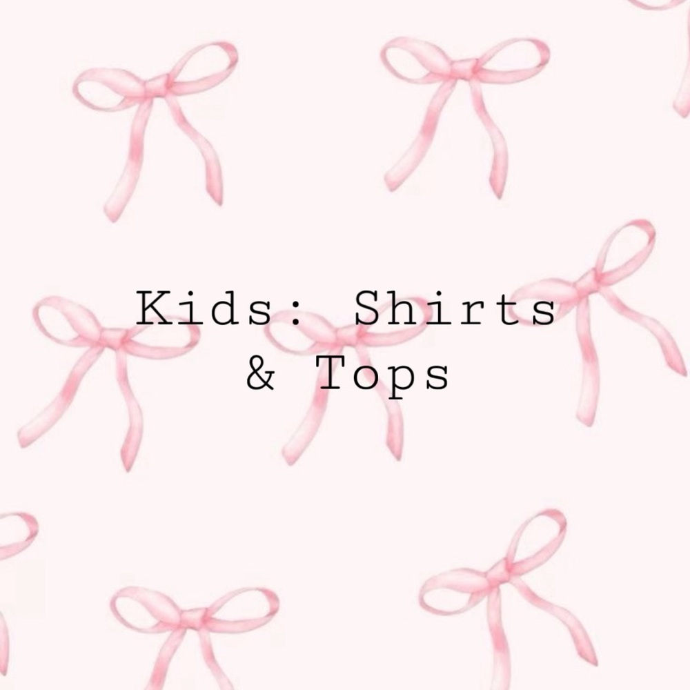 Kids: Shirts & Tops